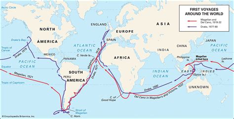 Ferdinand Magellan Circumnavigation Of The Globe Britannica