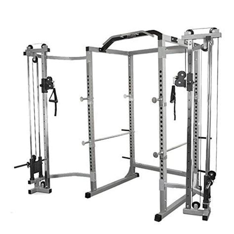 Valor Fitness Bd Bcc Hard Power Rack W Cable Crossover Attachment