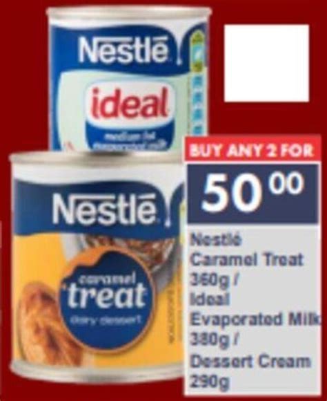 Nestlé Caramel Treat 360g Ideal Evaporated Milk 380g Dessert Cream