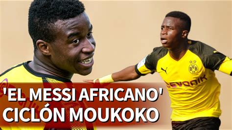 Le llaman el 'messi africano'. Youssoufa Moukoko, el Messi africano de 14 años que ...