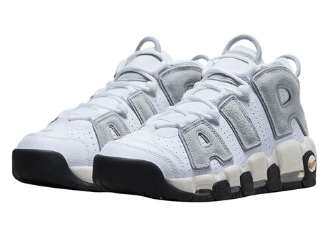 Buy Nike Air More Uptempo Grey Suede Kixify Marketplace