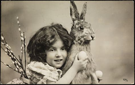 Tbt Vintage Easter Photos And Creepy Easter Bunnies
