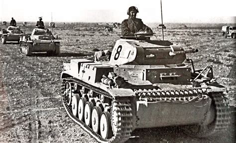 Panzer Ii F Dak Camouflage Afv Wwii