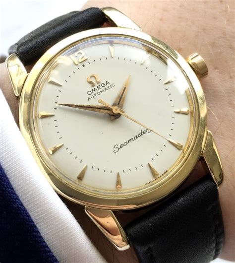 Refurbished Omega Seamaster Automatic Vintage Gold Plated Vintage