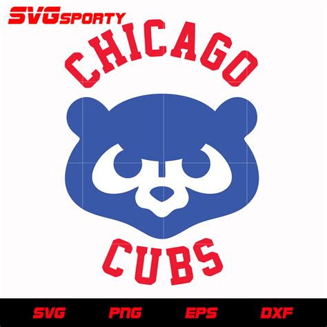 Chicago Cubs Text Logo 3 Svg Mlb Svg Eps Dxf Png Digital File For