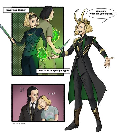 Captivating Loki And Sylvie Fanart
