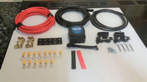 Cargo 161059 Split Charge Kit With 140a Vsr 2m Long Professional