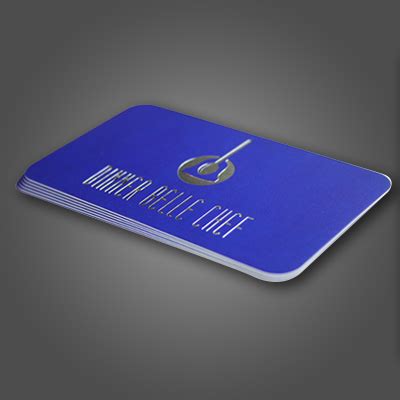 They are more durable, look and feel higher quality than our premium business cards. Silk Laminate Business cards with foil