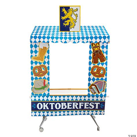 Oktoberfest Tabletop Hut Decorating Kit With Frame 2 Pc