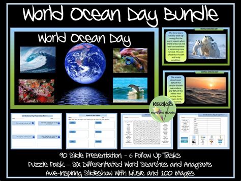 World Oceans Day Bundle Teaching Resources