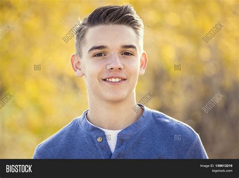 Portrait Smiling Teen Image And Photo Free Trial Bigstock