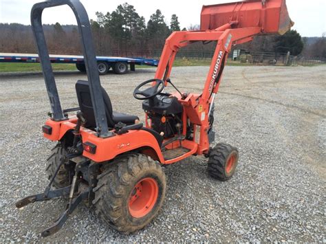 2005 Kubota Bx2200 4x4 Tractor W Front End Loader In Warfield Bc