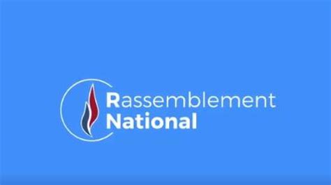 Le Rassemblement National Ex Front National A Un Nouveau Logo