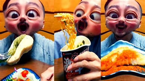 Reaction Spicy Noodles Challenge And Spicy Chicken And Potato🤣🤣🤣try Not To
