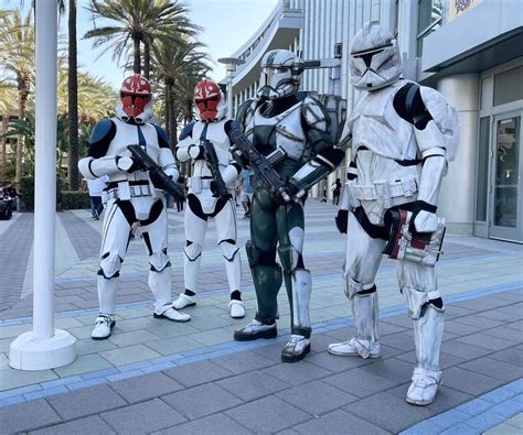 Star Wars Cosplay Clone Troopers 2024 Comic Con Dates