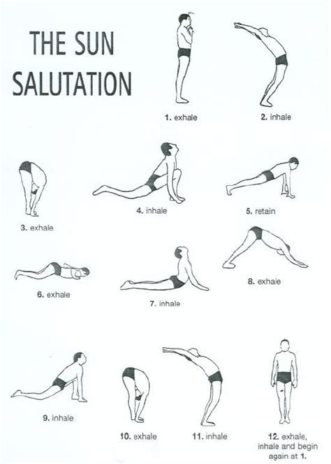 The sun salutation, or surya namaskar, is the most familiar of all yoga vinyasas. The Ballet Blog — Yoga! Practice the sun salutation ...