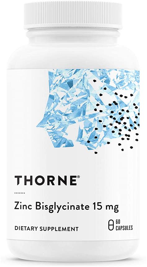 Thorne Zinc Bisglycinate 15 Mg 60 Capsules Ubuy Hungary
