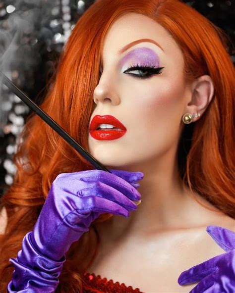 💋💄 jessica rabbit makeup 💜 don t you just love her who framed rodger rabbit is a classic ️