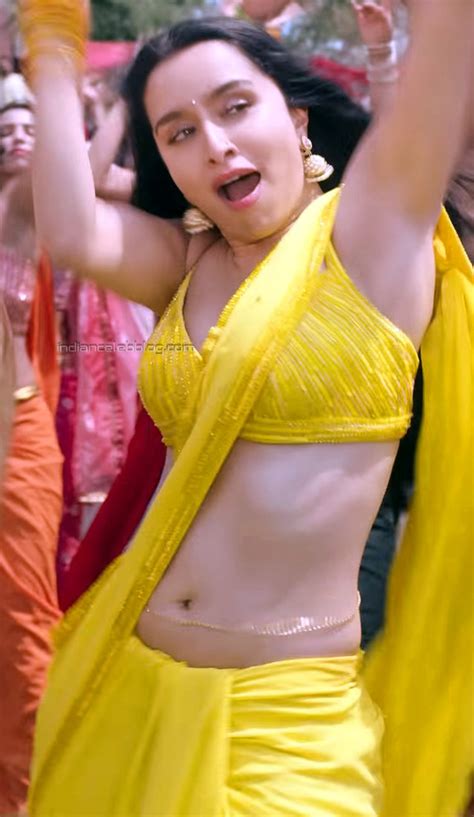 Shraddha Kapoor Tu Jhoothi 5 Hot Saree Navel Hd Caps