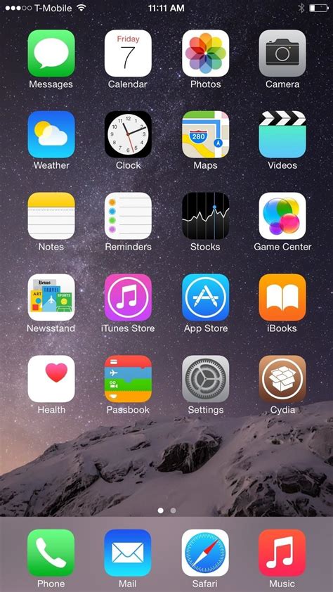 Get The Iphone 6 Plus Resolution And Home Screen Landscape Mode On Your