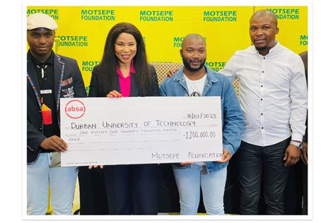Motsepe Foundation Donates R11 Million To The Dut Src Towards Student