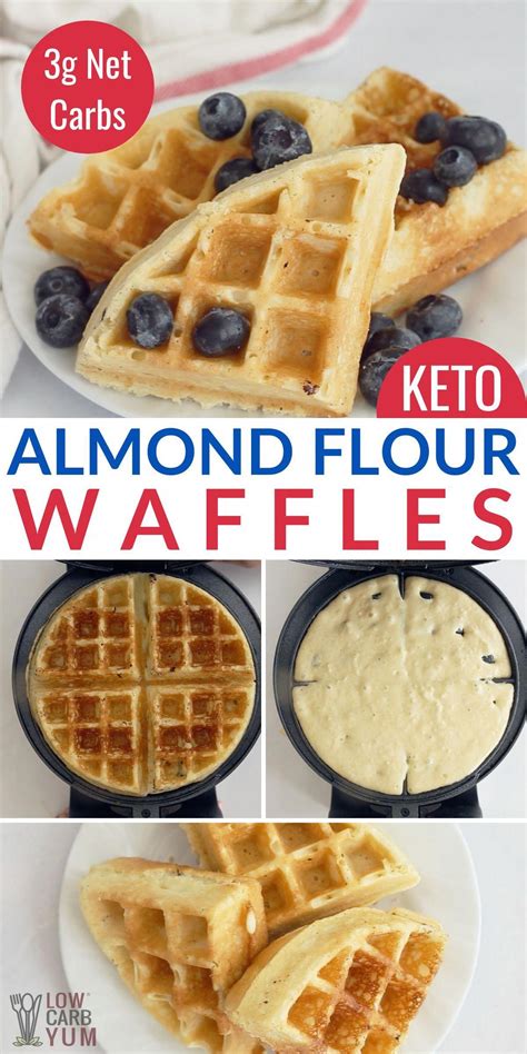 Keto Waffles Almond Flour Easy Keto Recipes Easy Low Carb Waffles