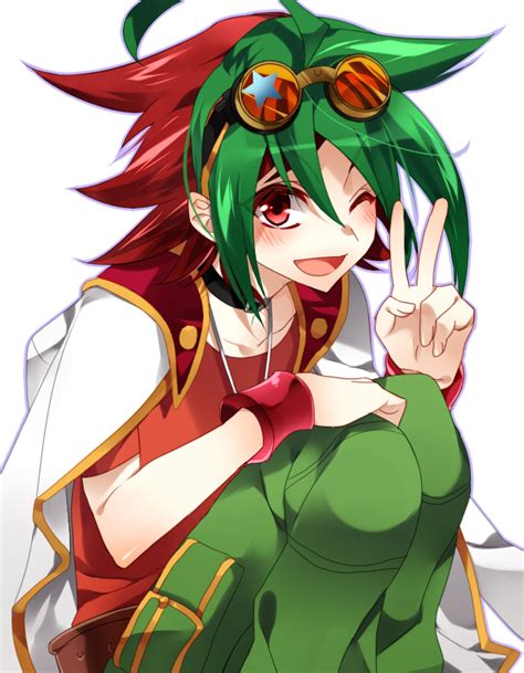 Keep smiling yuya. that's the last thing yuto said to his brother yuya before heading to heartland city to study xyz summoning. Sakaki Yuya - Yu-Gi-Oh! ARC-V - Image #1687893 - Zerochan ...