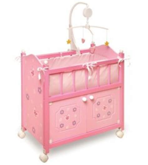 Adorable Baby Doll Crib And Cradles