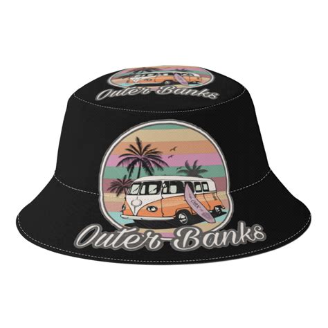Outer Banks Obx Pogue Life Retro Vintage Bucket Hats Women Summer