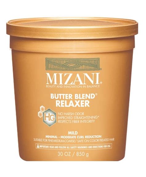 Not only can hair relaxers help beautifully straighten your hair, some also offer color restoration. Mizani BUTTER BLEND RELAXER SYSTEM | Butter Blend Relaxer ...