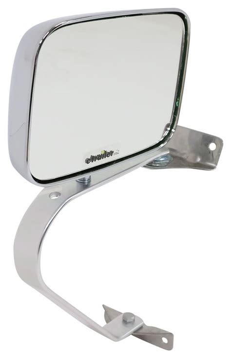 K Source Replacement Side Mirror Manual Chrome Driver Or Passenger Side K Source