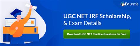 NTA UGC NET JRF Scholarship, Scope and Exam details