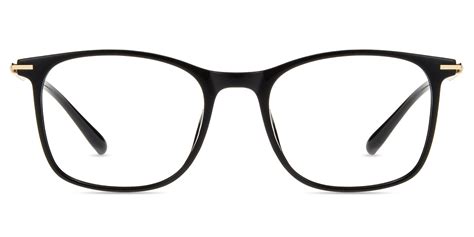 unisex full frame mixed material eyeglasses