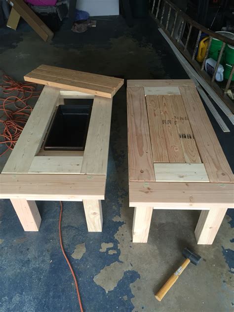 Check spelling or type a new query. Great patio coffee tables with coolers! | Diy patio