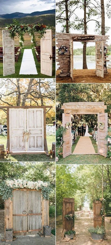 22 Rustic Old Door Wedding Backdrop And Ceremony Entrance Ideas Page