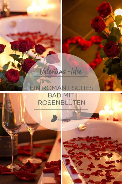 Valentinstags Idee Ein Romantisches Bad Mit Echten Rosenblüten Blumigo Lidl Blumen Blumen