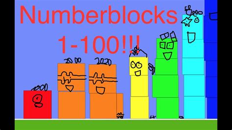 Numberblocks 1000 To 100000 Youtube