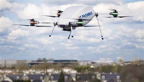 Drone Delivery Manna Aero First Irish Operator With Luc Certificate