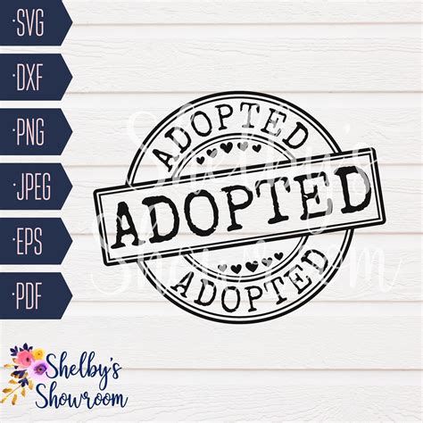 adoption svg adoption day gotcha day best day ever peace etsy