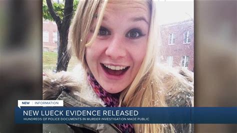 Evidence Made Public In Mackenzie Lueck Murder Investigation