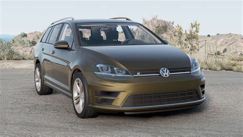 Volkswagen Golf R Variant Typ 5g 2015 For Beamng Drive