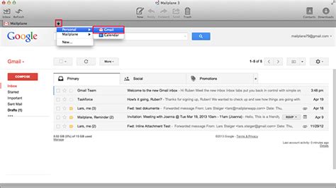 Mailplane Add Another Gmail Account