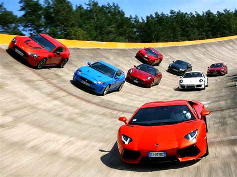 Car Walpaper Famous Sports Car Race Track Wallpaper Wallpaper