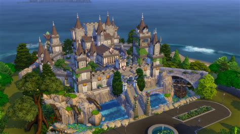 Full Medieval Style Castle By Bradybrad7 At Mod The Sims 4 Sims 4 Updates
