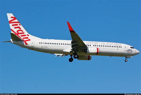 VH YFG Virgin Australia Boeing 737 8FE WL Photo By Victor Pody ID