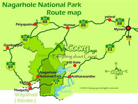 Bangalore to madikeri road distance. Nagarhole National Park - Around Coorg | Places in Coorg
