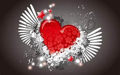 Hearts Wallpapers Flying Desktop Backgrounds Heart Valentine