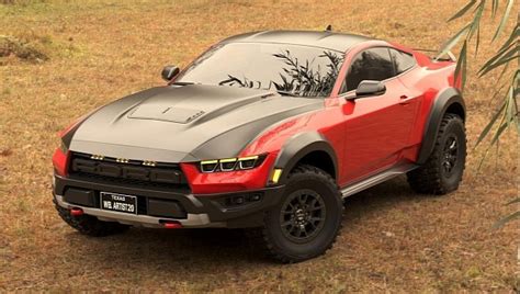 2024 Ford Mustang Raptor R Design Study Is An Off Road Take On The