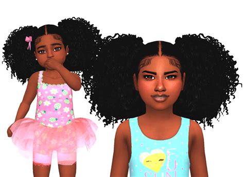 Ebonix Simsinblaque Child Nikes And Jordans Sims 4 Children Sims 4