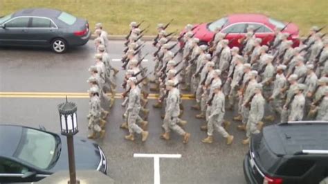 Vmi Cadets Prepare For Special March In Governors Inaugural Parade